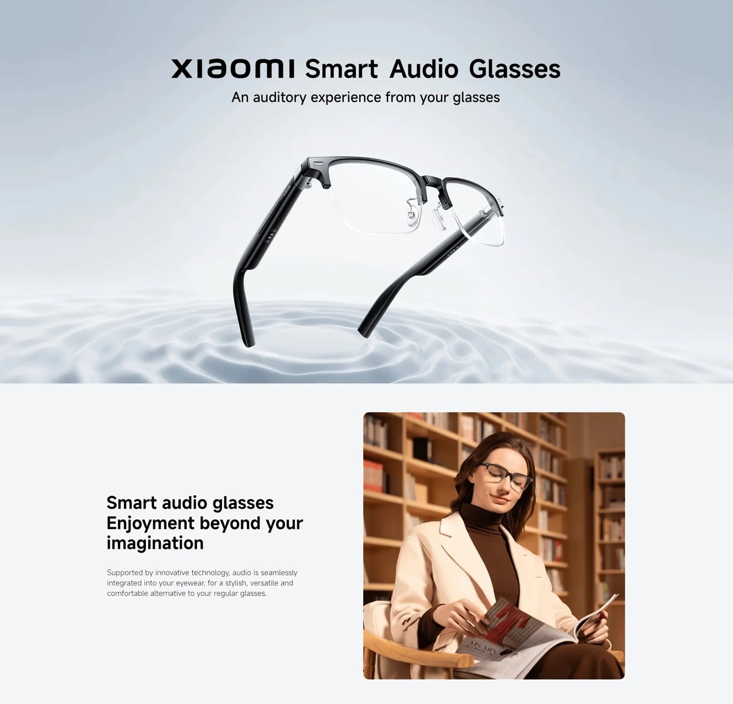 LENTES XIAOMI SMART AUDIO BLUETOOTH CONDUCCIÓN AÉREA - 4