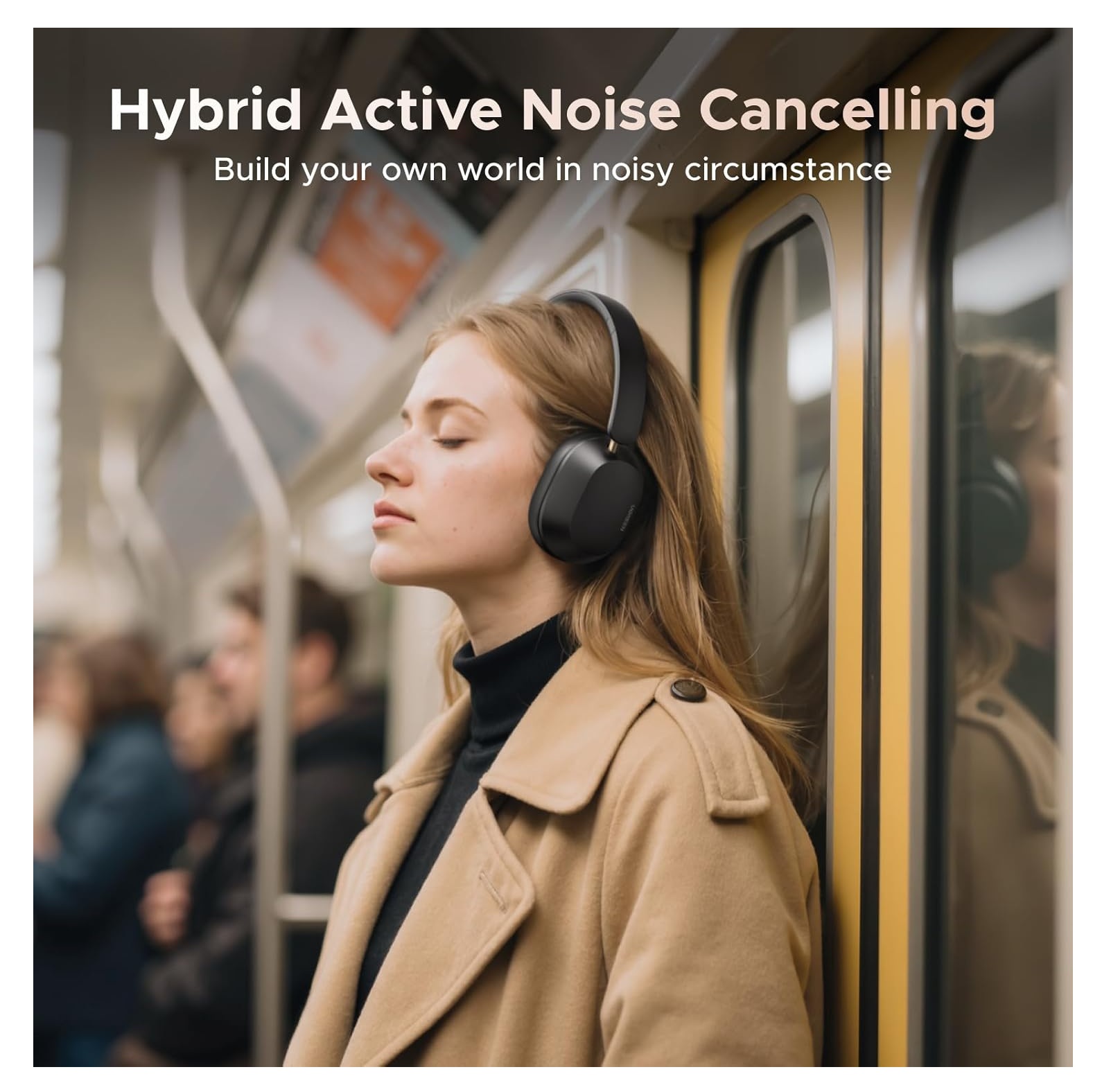 AURICULARES UGREEN HITUNE MAX 5C CANCELACIÓN DE RUIDO ANC - AZUL - 2