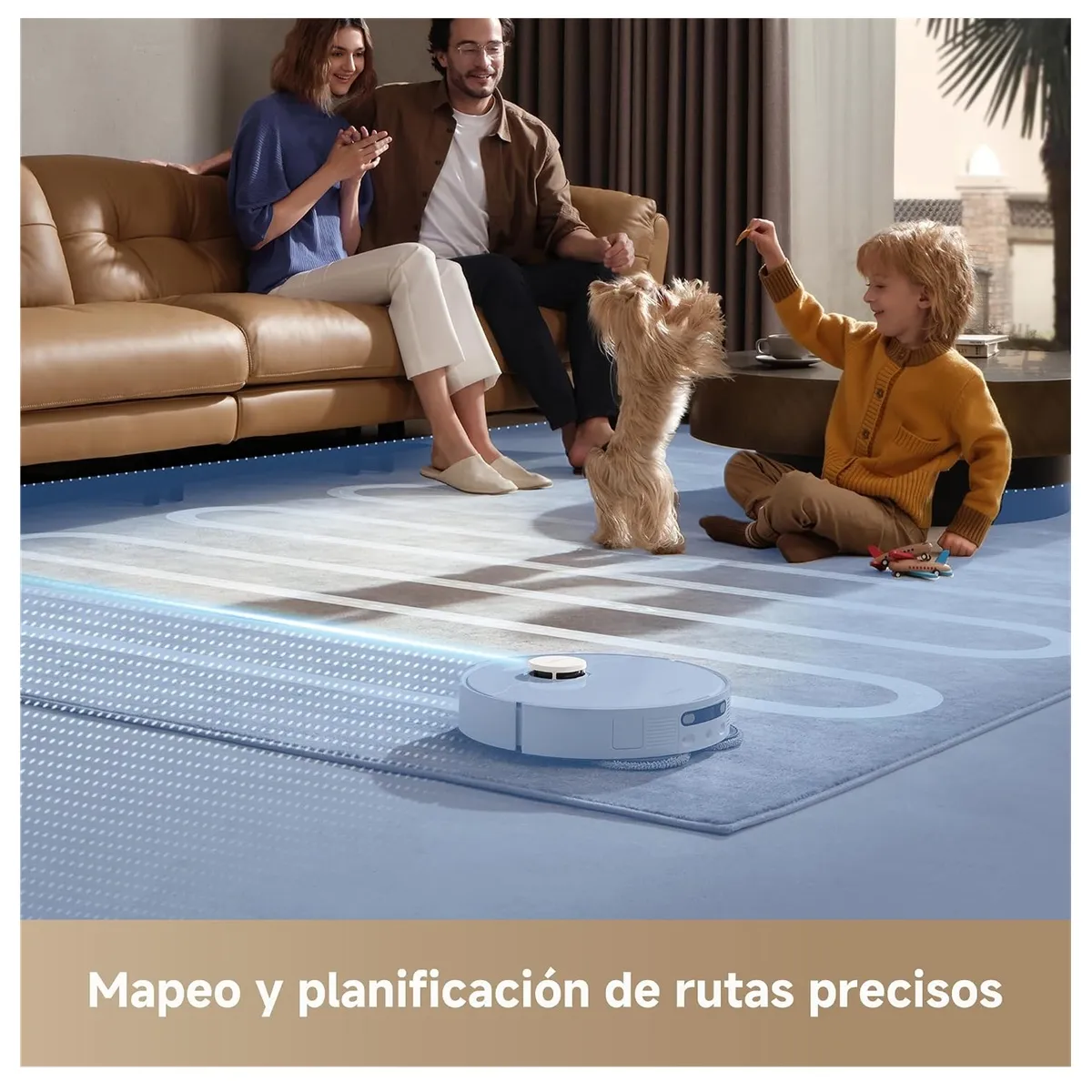ASPIRADORA ROBOT DREAME VACUUM D20 ULTRA, AUTOLIMPIEZA,13000PA, ELEVACION MOPAS - 3