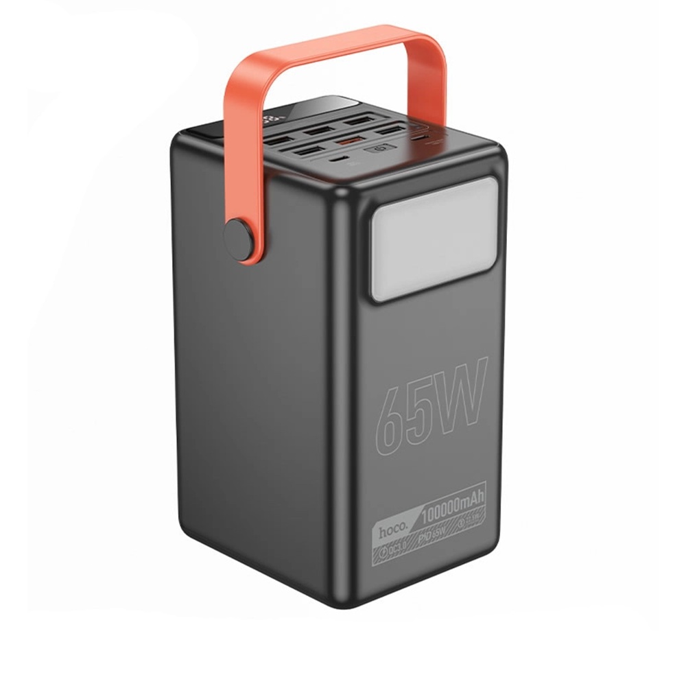 POWER BANK HOCO COLOSAL 100,000 MHA 65W CARGA RAPIDA DB03 MAX - 1