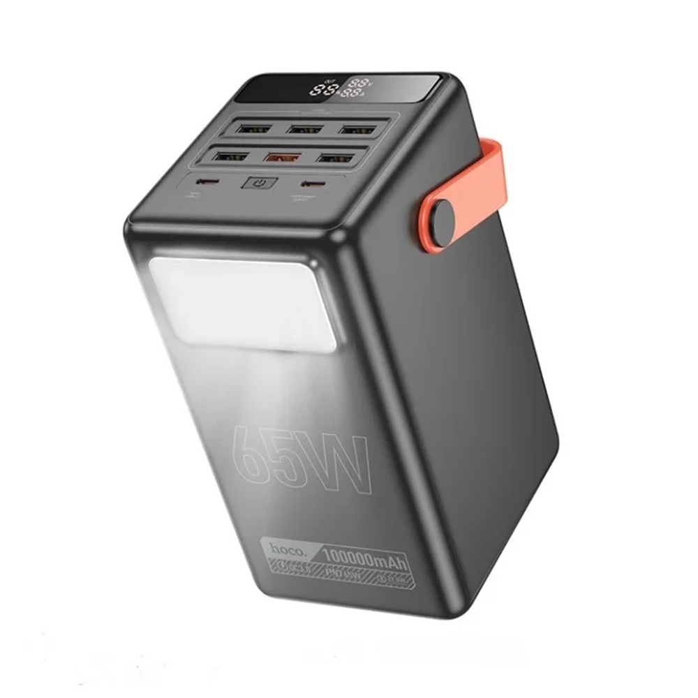 POWER BANK HOCO COLOSAL 100,000 MHA 65W CARGA RAPIDA DB03 MAX - 2