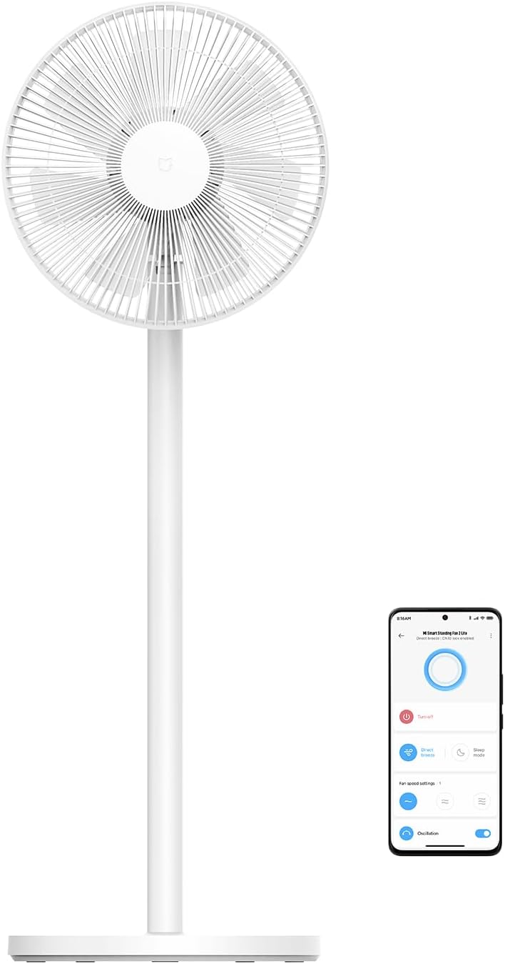 VENTILADOR INTELIGENTE XIAOMI MI SMART SANTINDG FAN 2 LITE WIFI - 1