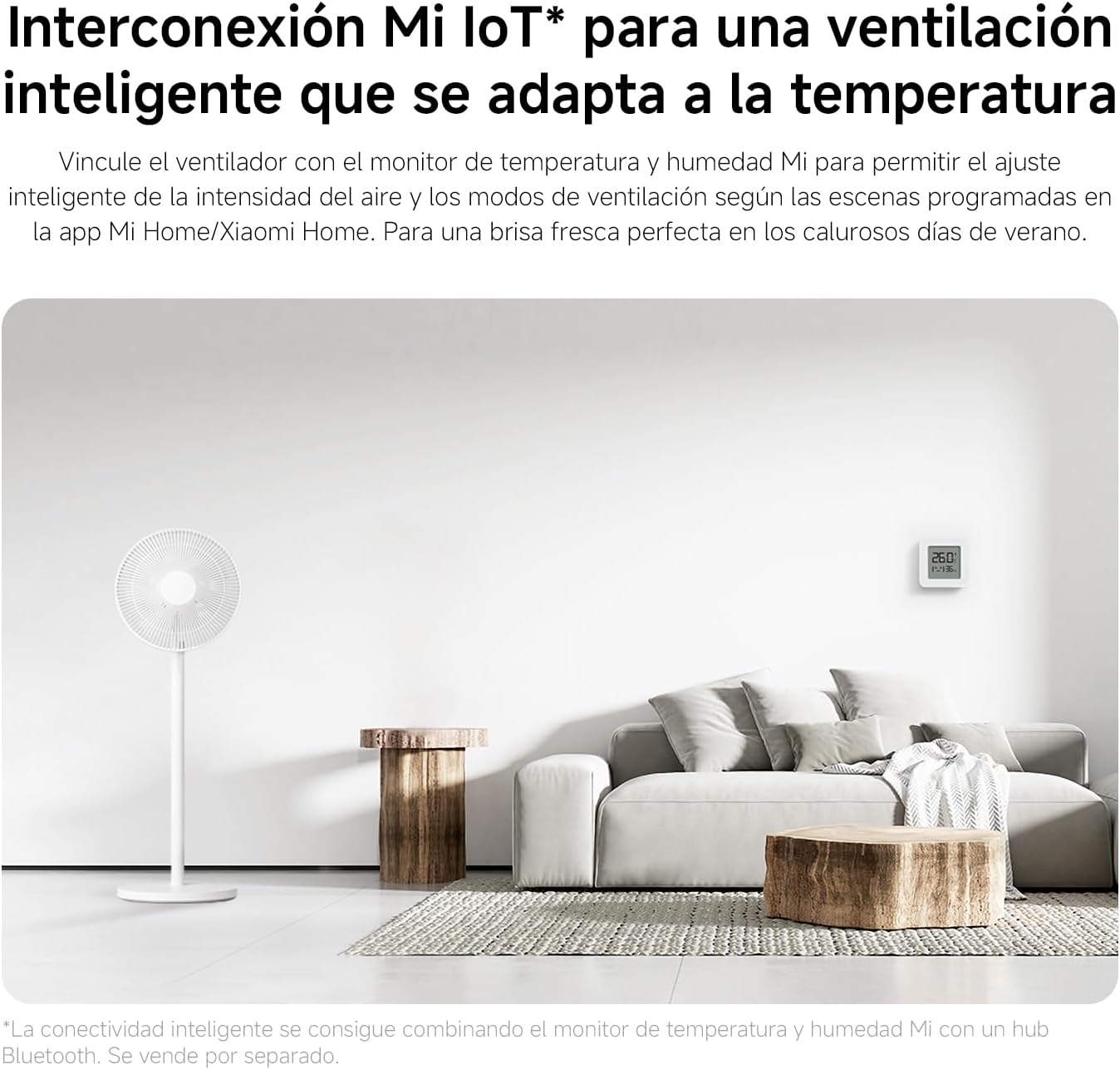 VENTILADOR INTELIGENTE XIAOMI MI SMART SANTINDG FAN 2 LITE WIFI - 10