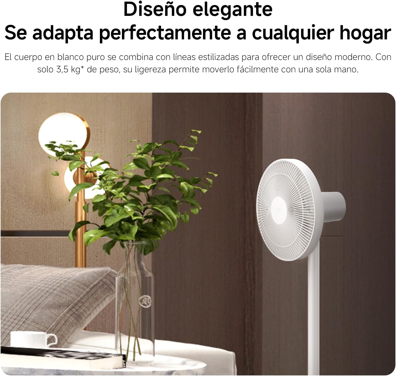 VENTILADOR INTELIGENTE XIAOMI MI SMART SANTINDG FAN 2 LITE WIFI - 7