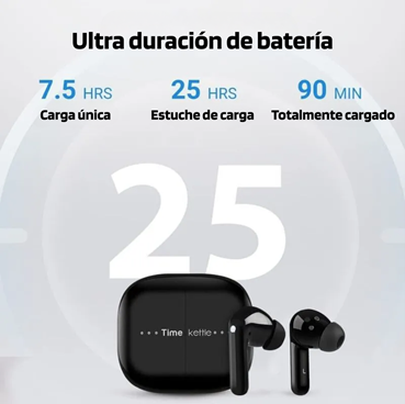 AURICULARES TRADUCTORES TIMEKETTLE M3 CON INTELIGENCIA ARTIFICIAL – NEGRO - 2