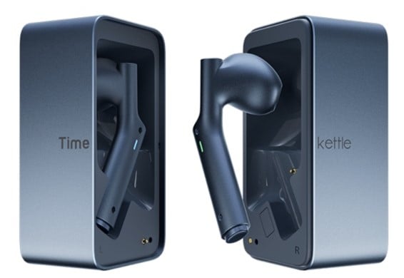 AURICULARES TRADUCTORES TIMEKETTLE W4 CON INTELIGENCIA ARTIFICIAL INTÉRPRETE - AZUL MEDIANOCHE - 1
