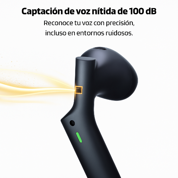 AURICULARES TRADUCTORES TIMEKETTLE W4 CON INTELIGENCIA ARTIFICIAL INTÉRPRETE - AZUL MEDIANOCHE - 3