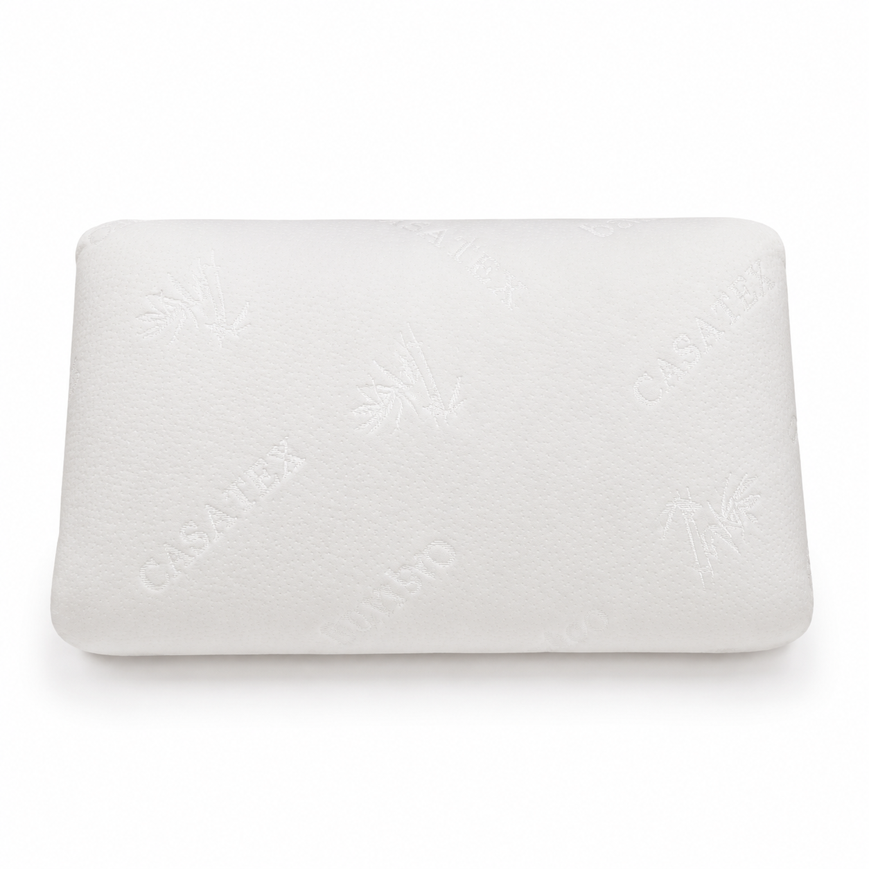 ALMOHADA VISCOELÁSTICA CASATEX MEMORY FOAM CON FUNDA DE BAMBÚ BLANCO 40 X 60 CM - 1