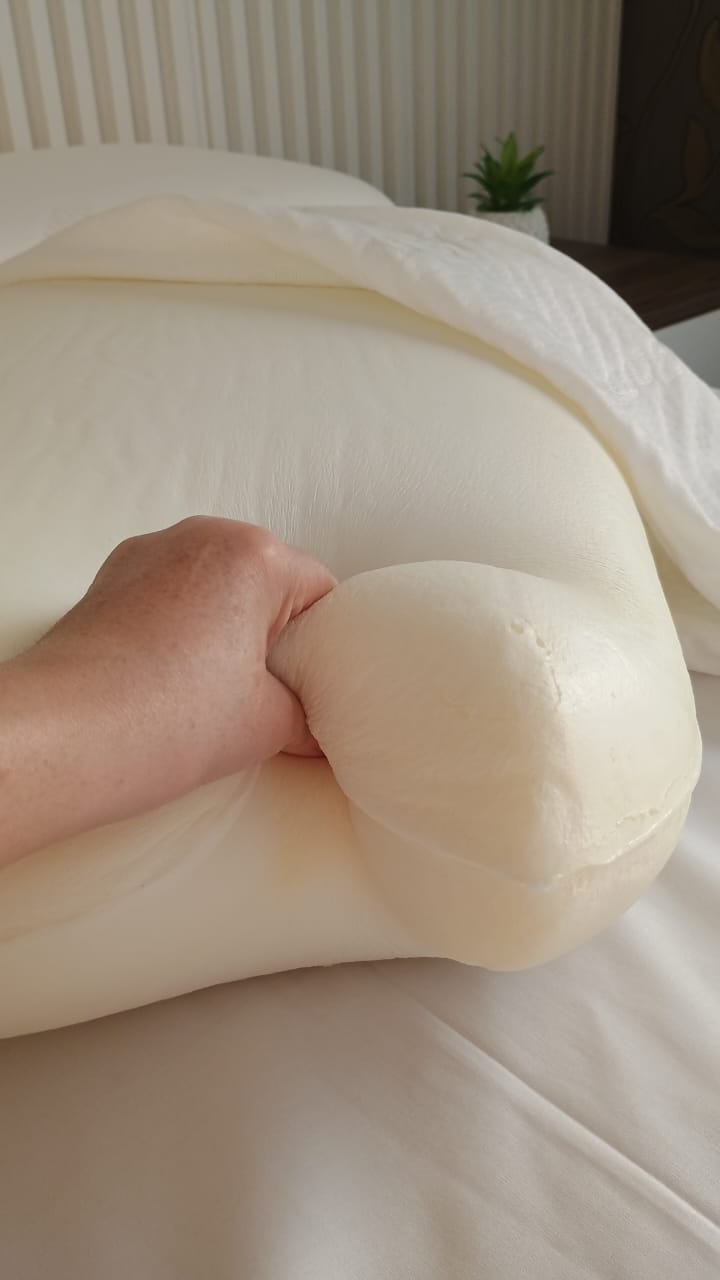ALMOHADA VISCOELÁSTICA CASATEX MEMORY FOAM CON FUNDA DE BAMBÚ BLANCO 40 X 60 CM - 5