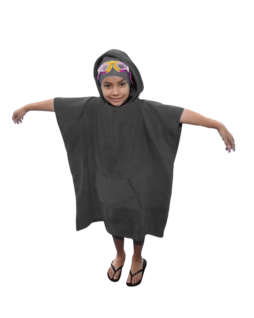 PONCHO/SALIDA DE BAÑO MICROFIBRA - 1