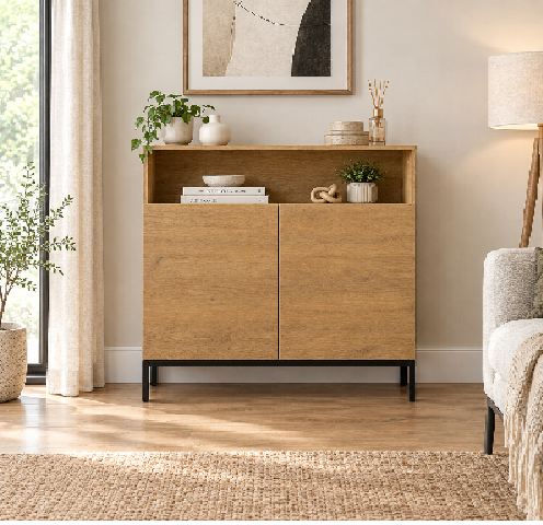 RECIBIDOR CONTEMPORÁNEO ELEGANCE 2 PUERTAS | DABUILDINGSER - 1