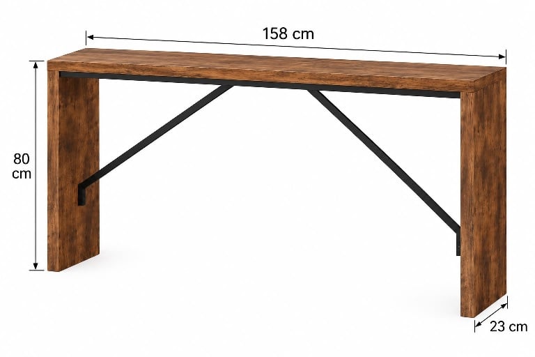 MESA CONSOLA MODERNA ROMA | DABUILDINGSER - 2