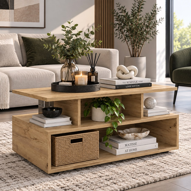 MESA DE CENTRO MODERNA CORA | DABUILDINGSER - 1