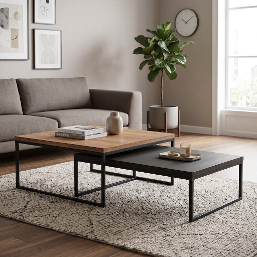 MESA DE CENTRO MODERNA ZENDA    | DABUILDINGSER - 1