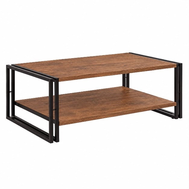 MESA DE CENTRO INDUSTRIAL COLOR CARAMELO OASIS   | DABUILDINGSER - 1