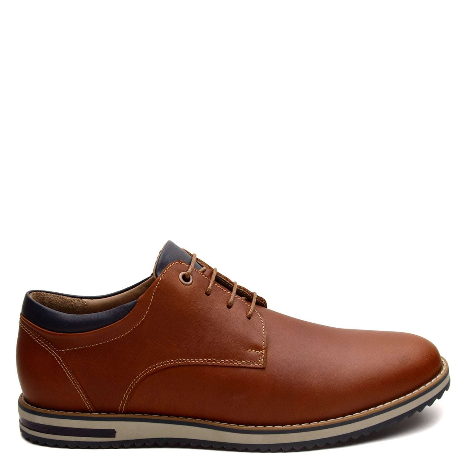 ZAPATO CASUAL DE CABALLERO EN CUERO 100% – MODELO H-2465 MONTERREY COLOR TABACO - 2