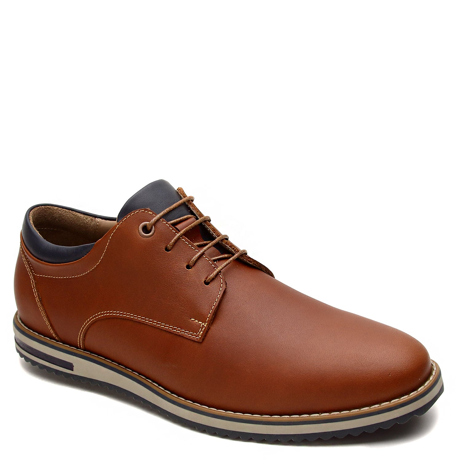 ZAPATO CASUAL DE CABALLERO EN CUERO 100% – MODELO H-2465 MONTERREY COLOR TABACO - 3