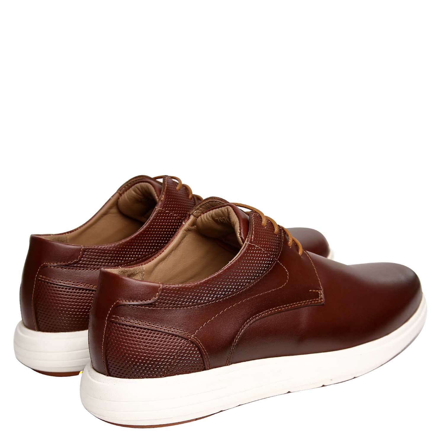 ZAPATO CASUAL HANOVER EN CUERO 100% – MODELO H-2452 CRUST COLOR MARRON - 3