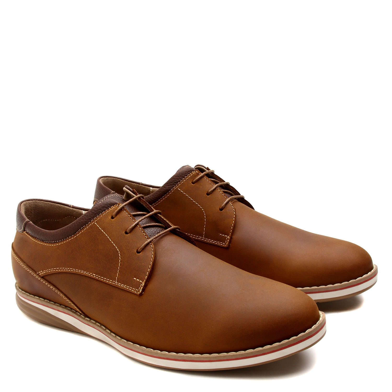 ZAPATO CASUAL HANOVER DE CUERO 100% – MODELO H-2470 CERATO COLOR HABANO - 4