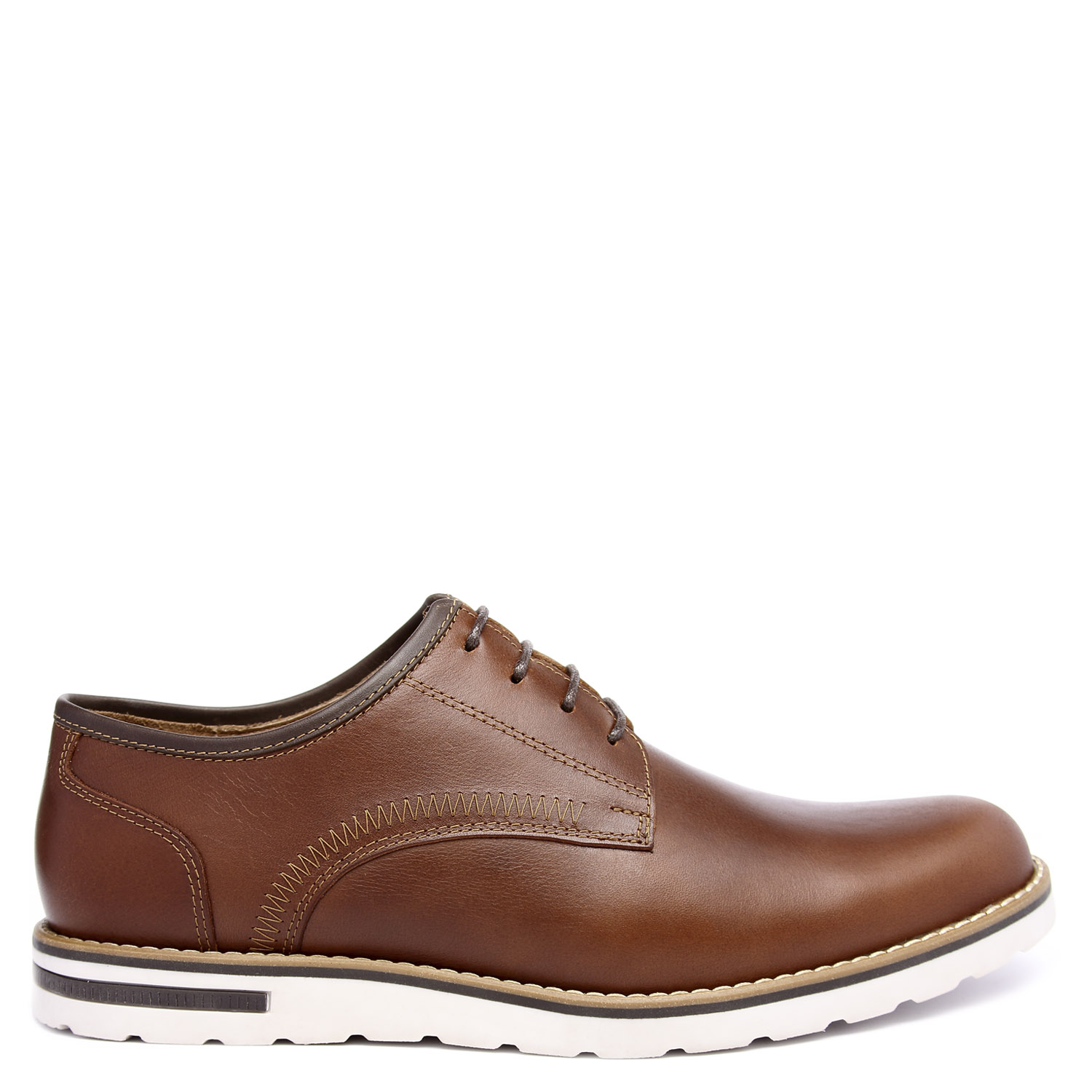 ZAPATO CASUAL HANOVER EN CUERO 100% – MODELO H-2473 PULL UP COLOR HABANO - 2