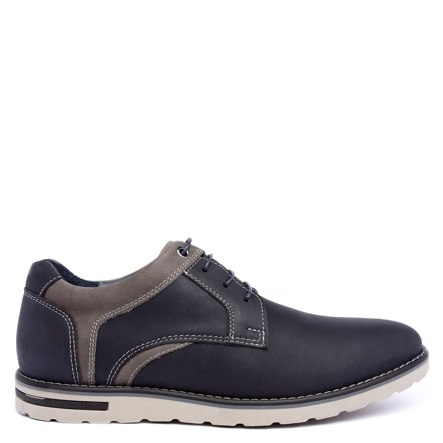ZAPATO CASUAL HANOVER EN CUERO 100% – MODELO H-2471 EVEREST COLOR AZUL - 2