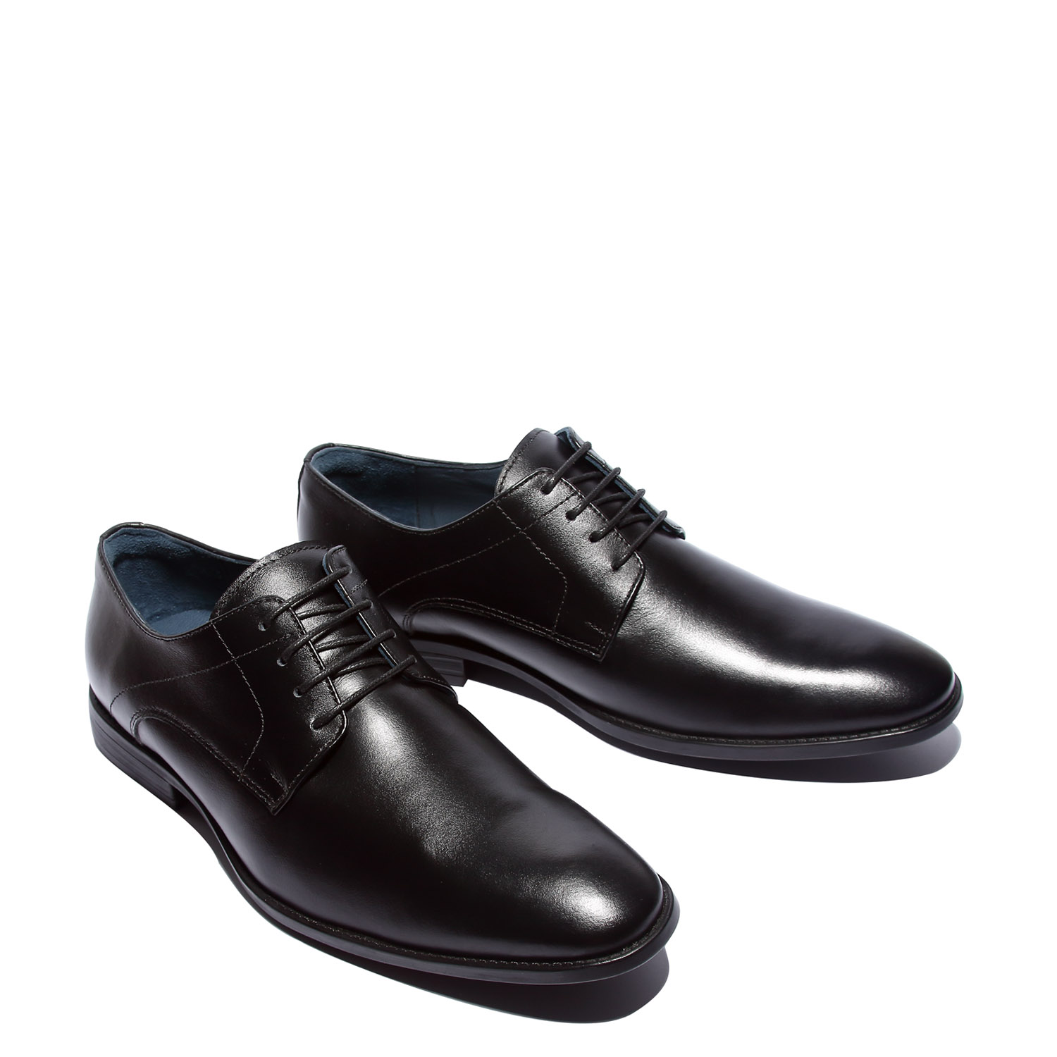 ZAPATO CASUAL DE CABALLERO HANOVER EN CUERO 100% – MODELO H-1864 CRUST COLOR NEGRO - 3