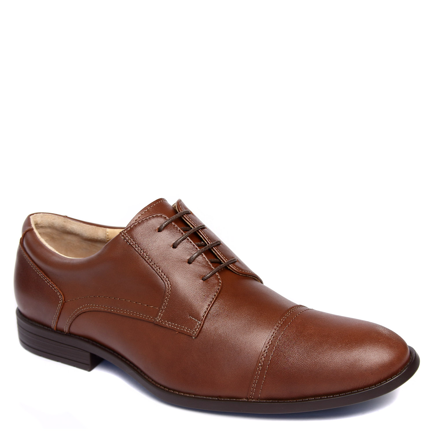 ZAPATO DE VESTIR CASUAL HANOVER EN CUERO 100% – MODELO H-1850 NEW AGRESTE COLOR CASTAÑO - 2