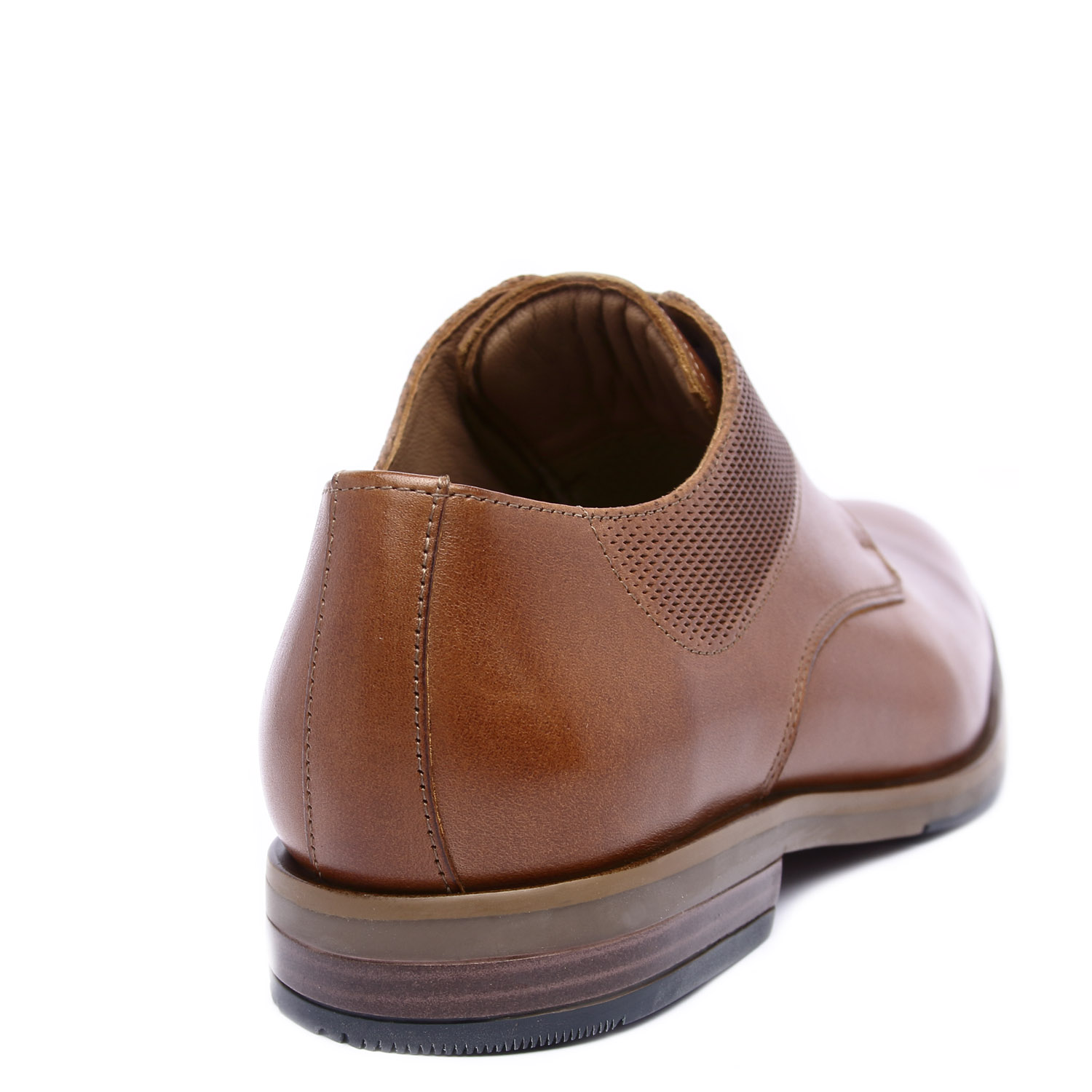 ZAPATO DE VESTIR CASUAL HANOVER EN CUERO 100% – MODELO H-1972 PULL UP COLOR TOSTADO - 3