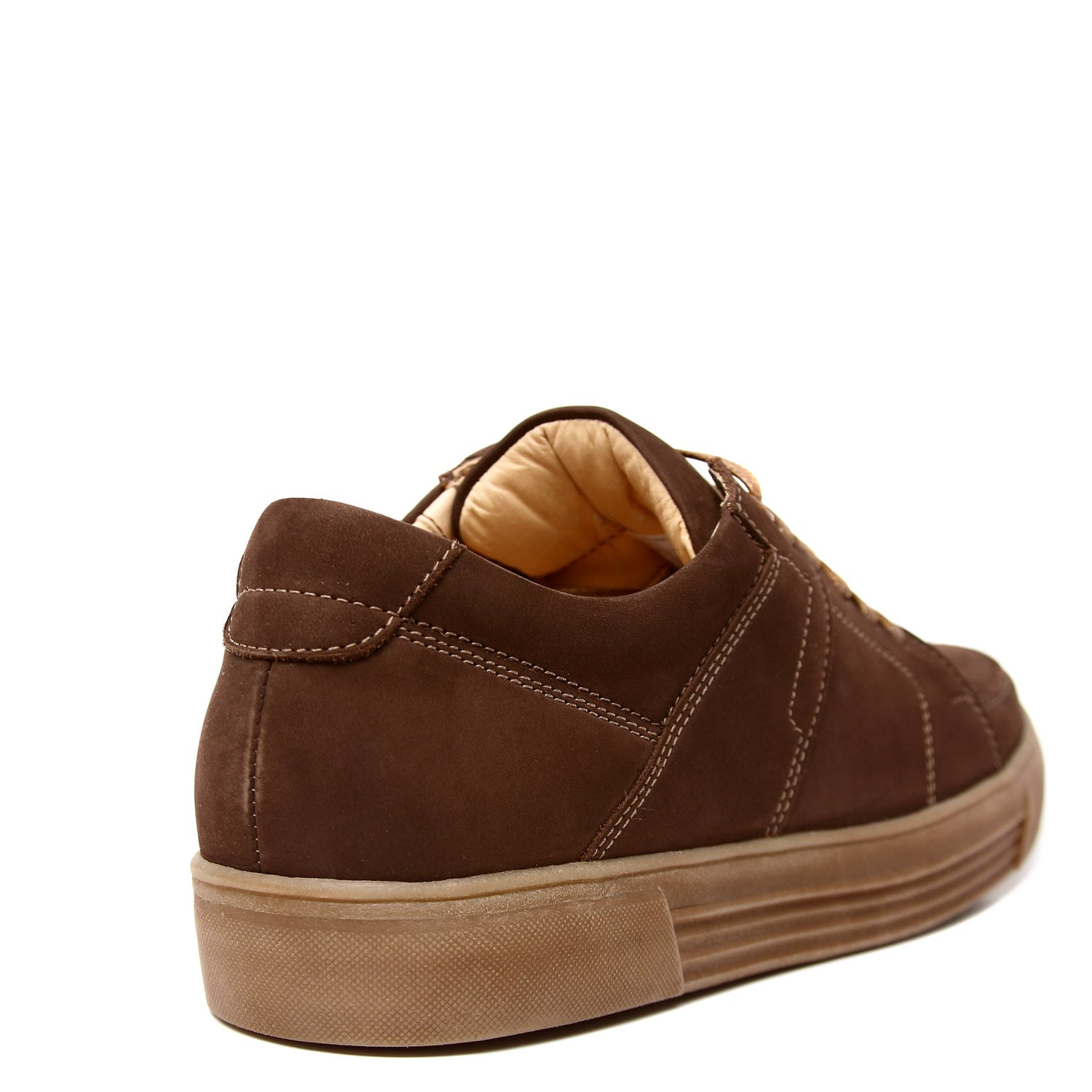 ZAPATO CASUAL HOMBRE HANOVER EN CUERO 100% – MODELO H-7139 COLOR CHOCOLATE - 3