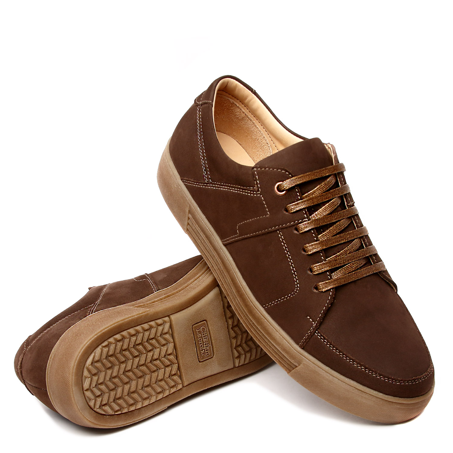 ZAPATO CASUAL HOMBRE HANOVER EN CUERO 100% – MODELO H-7139 COLOR CHOCOLATE - 5