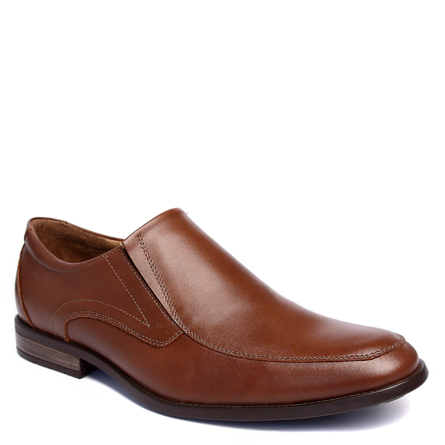 ZAPATO CASUAL DE VESTIR HANOVER DE CUERO 100% MODELO H-1979 NEE AGRESTE COLOR CASTAÑO. - 3