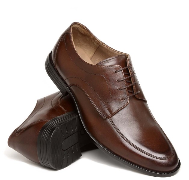 ZAPATO VESTIR HANOVER EN CUERO 100% – MODELO H-1978 CRUST MARRON - 2