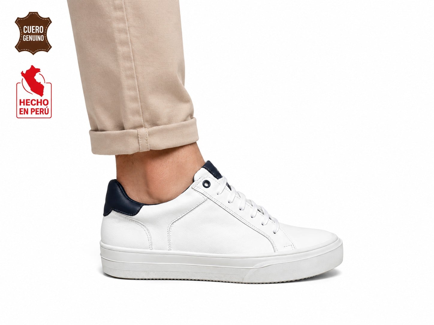 SNEAKER CASUAL DE CUERO HANOVER SHOES – MODELO HAN-9403 - 1