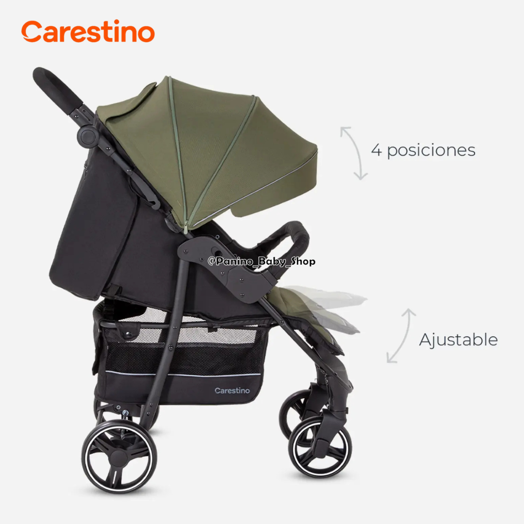 Coche Cuna de Paseo con Accesorios -CITY V3- Negro - 2