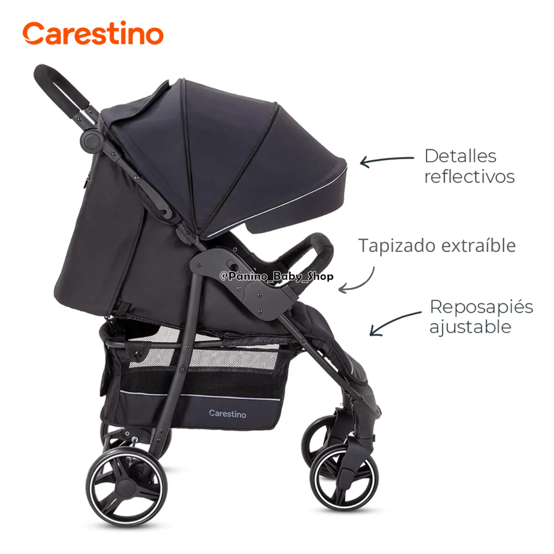 Coche Cuna de Paseo con Accesorios -CITY V3- Negro - 3