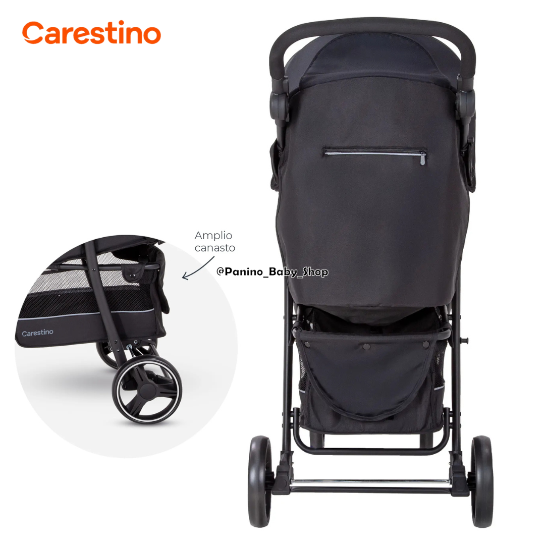 Coche Cuna de Paseo con Accesorios -CITY V3- Negro - 4