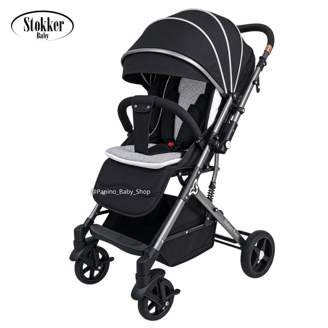 COCHE MALETA PLEGABLE STOKKER BABY -MODRIC- NEGRO - 3
