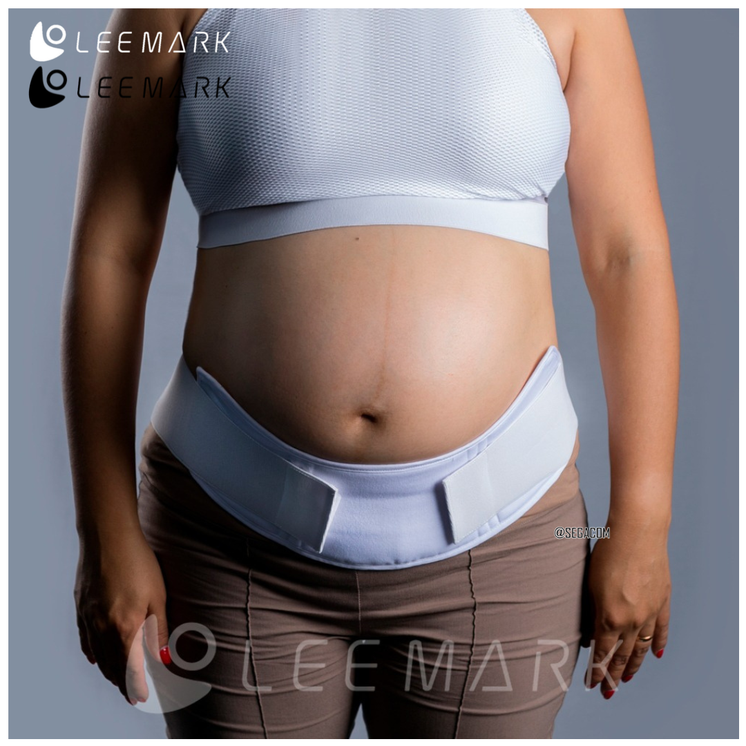 FAJA PRENATAL PARA EMBARAZADA TALLA M -LM102- BLANCO - 1