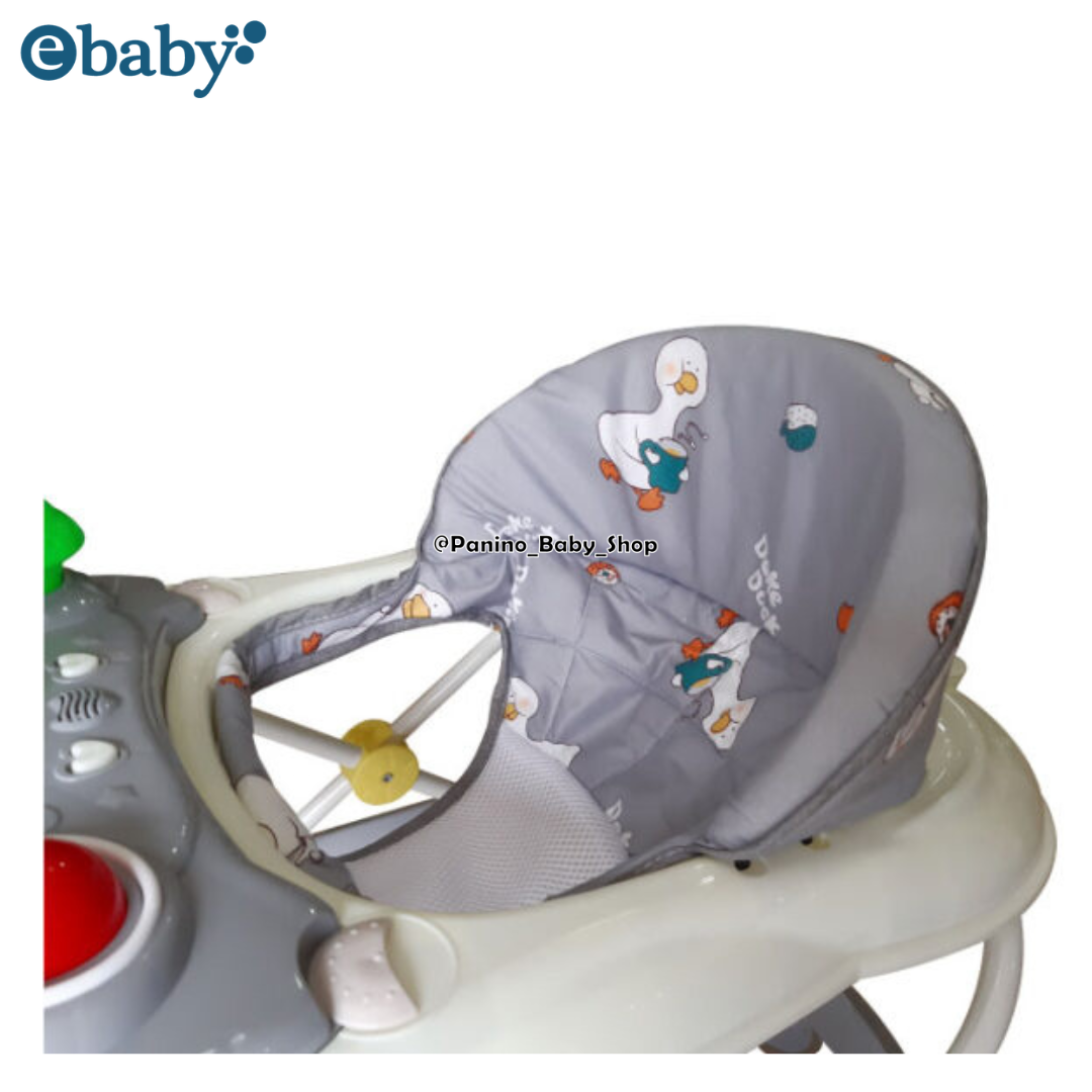 ANDADOR CON BANDEJA INTERACTIVA PARA BEBÉS -CRISTAL- Vino - 6