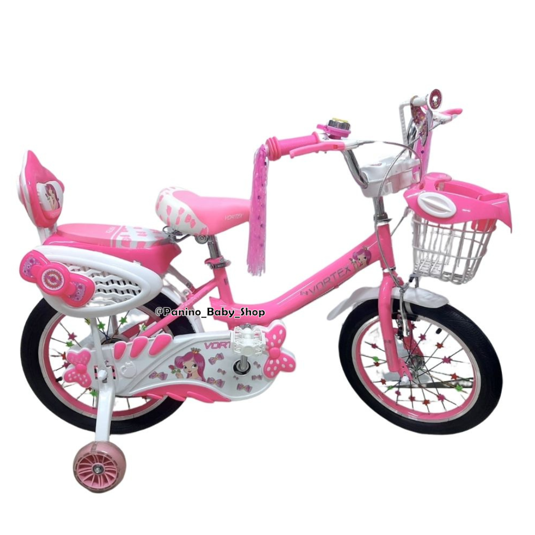 BICICLETA CAMPERA ARO 16 PARA NIÑAS -SIRENITA- FUCSIA - 1