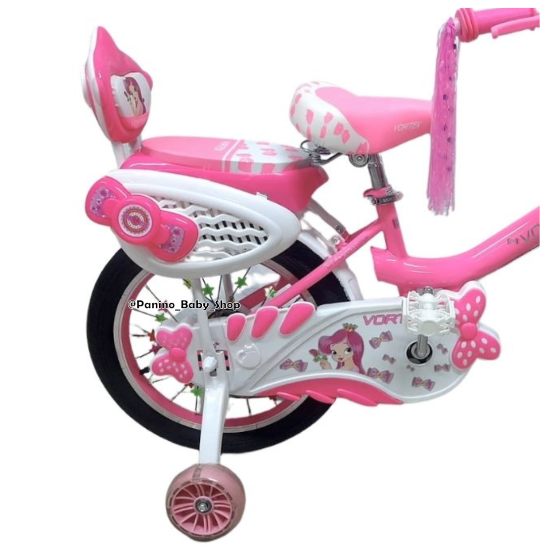 BICICLETA CAMPERA ARO 16 PARA NIÑAS -SIRENITA- FUCSIA - 4