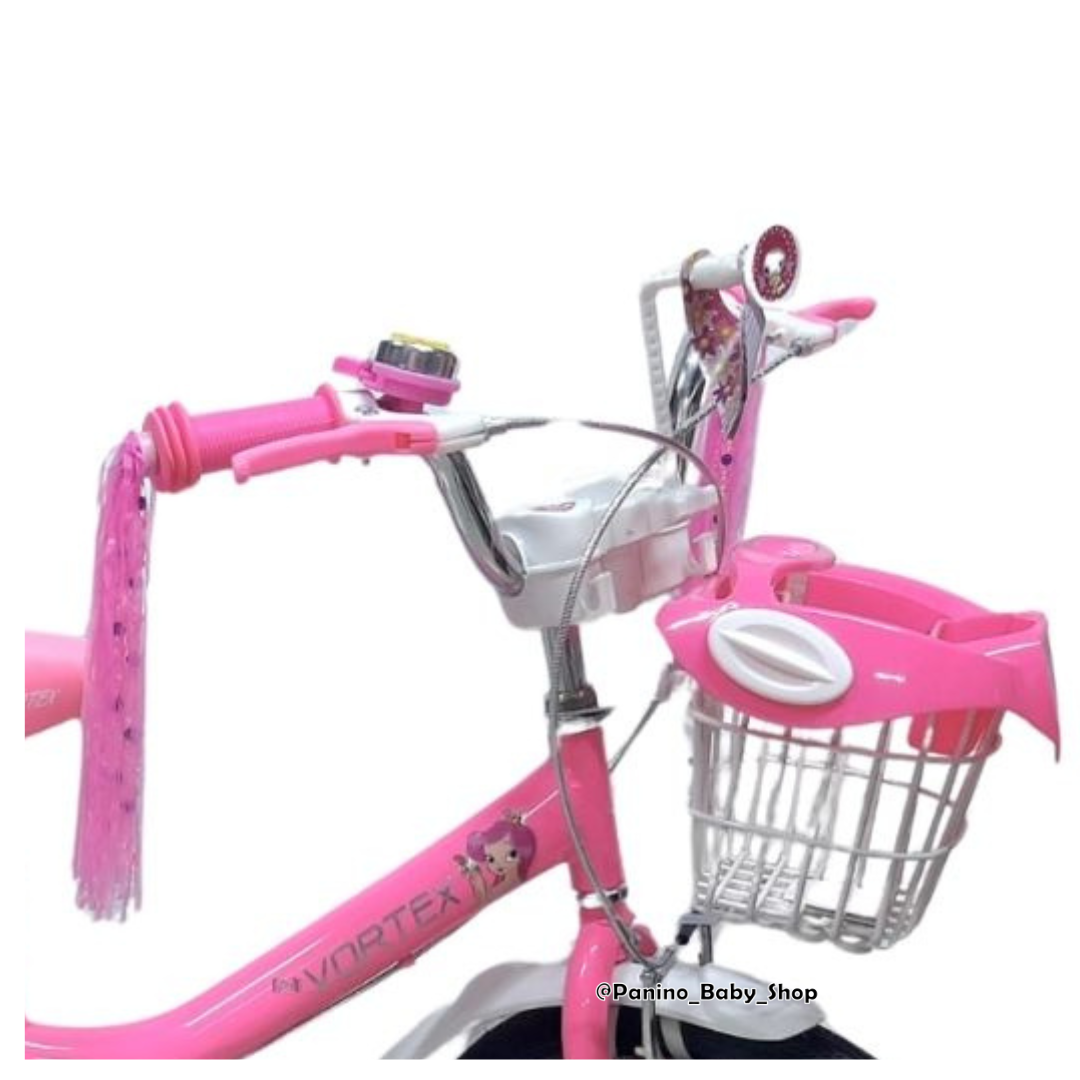 BICICLETA CAMPERA ARO 16 PARA NIÑAS -SIRENITA- FUCSIA - 5