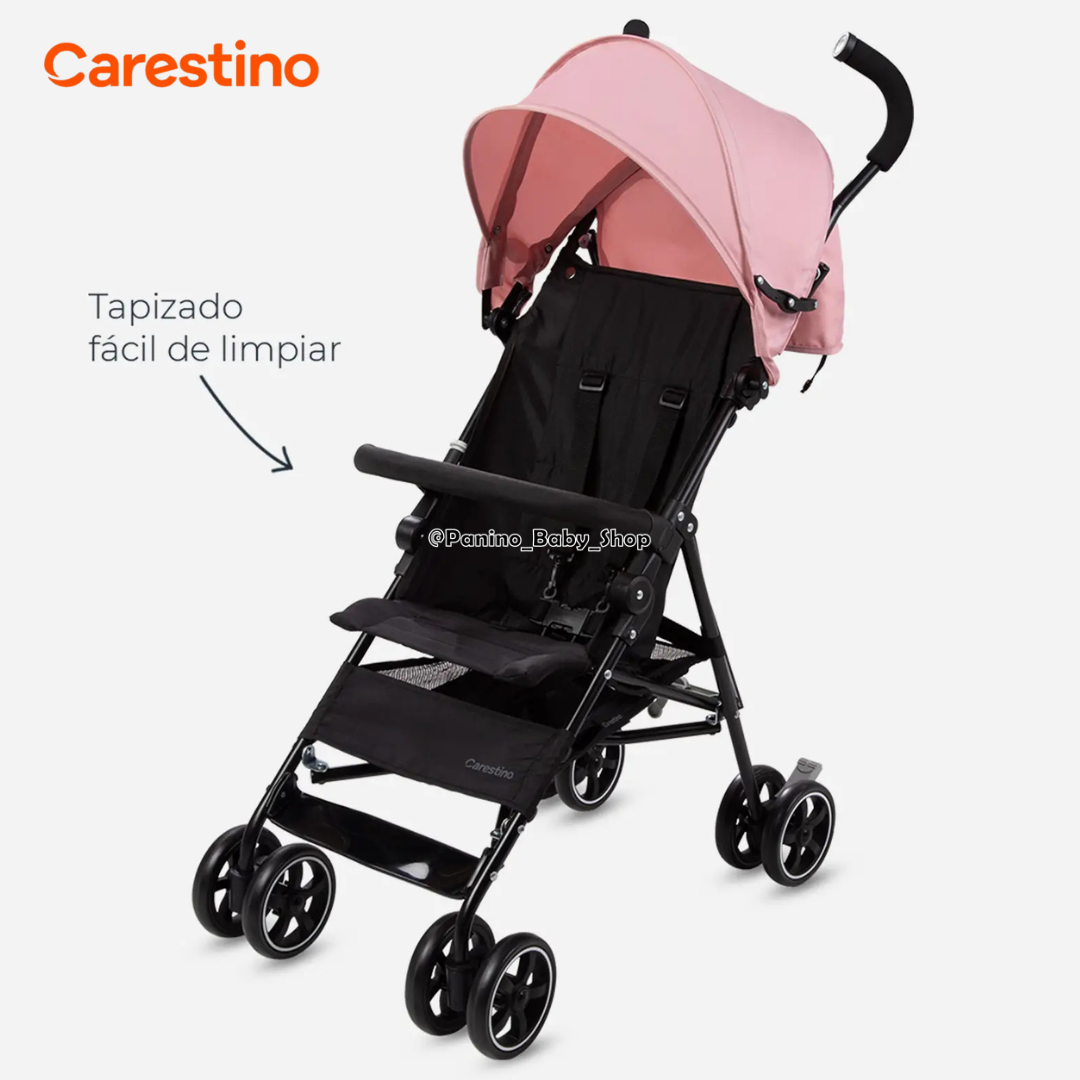 COCHE BASTÓN DE PASEO CARESTINO -FLY V2- GRIS LOBO - 5