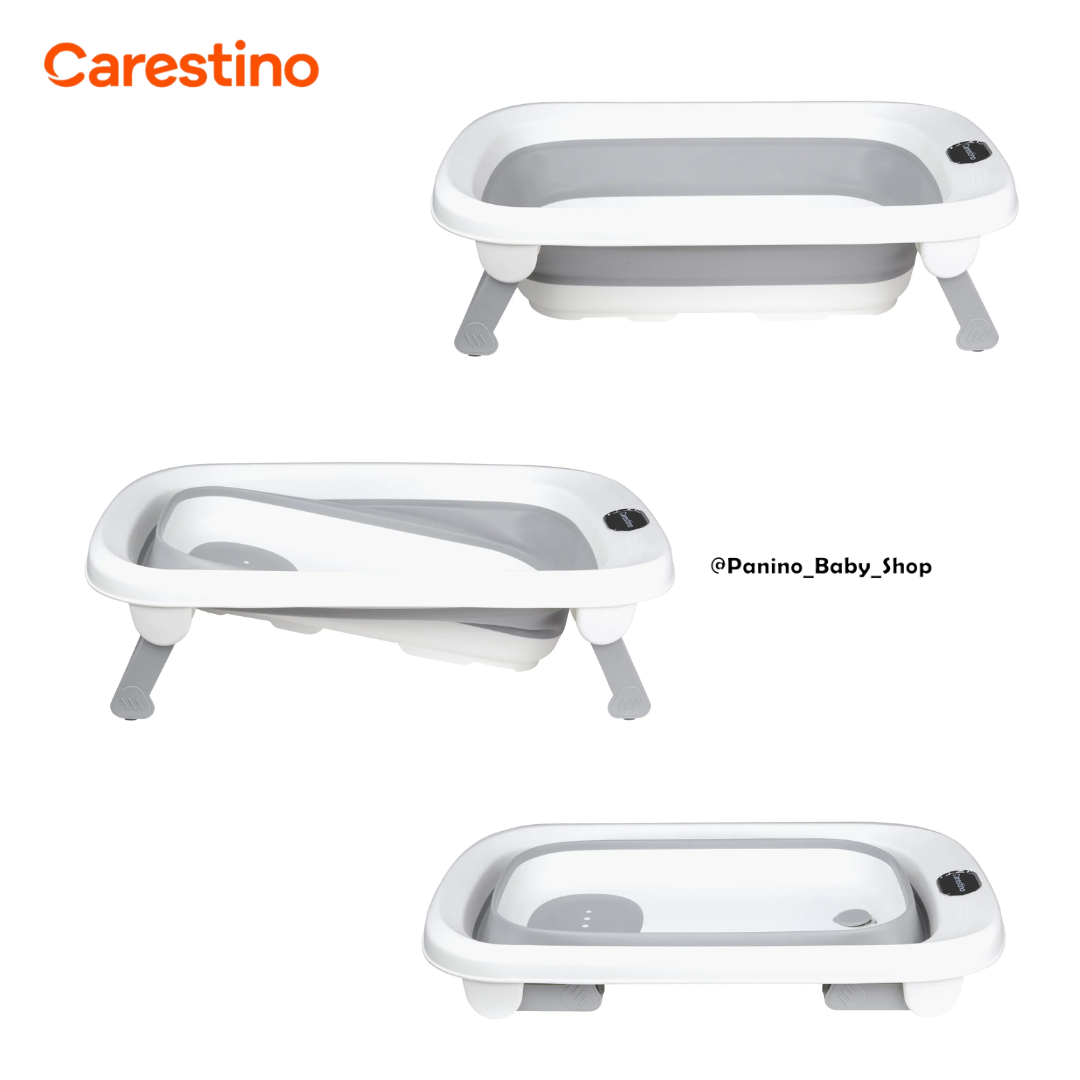 BAÑERA PLEGABLE PORTÁTIL 40L CON SOPORTE -MAUI- GRIS - 2