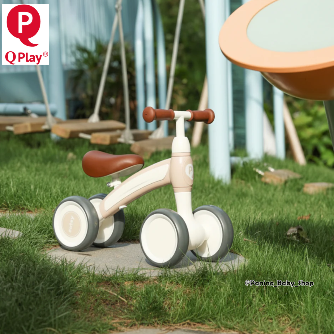 BICICLETA DE BALANCE Y APRENDIZAJE SIN PEDALES -CUTEY- BEIGE - 2