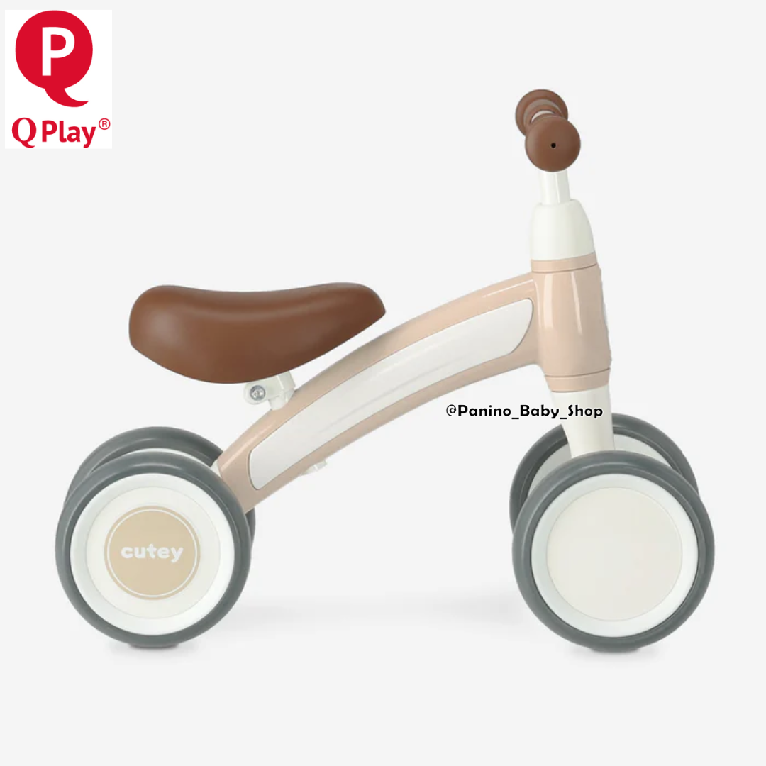BICICLETA DE BALANCE Y APRENDIZAJE SIN PEDALES -CUTEY- BEIGE - 6