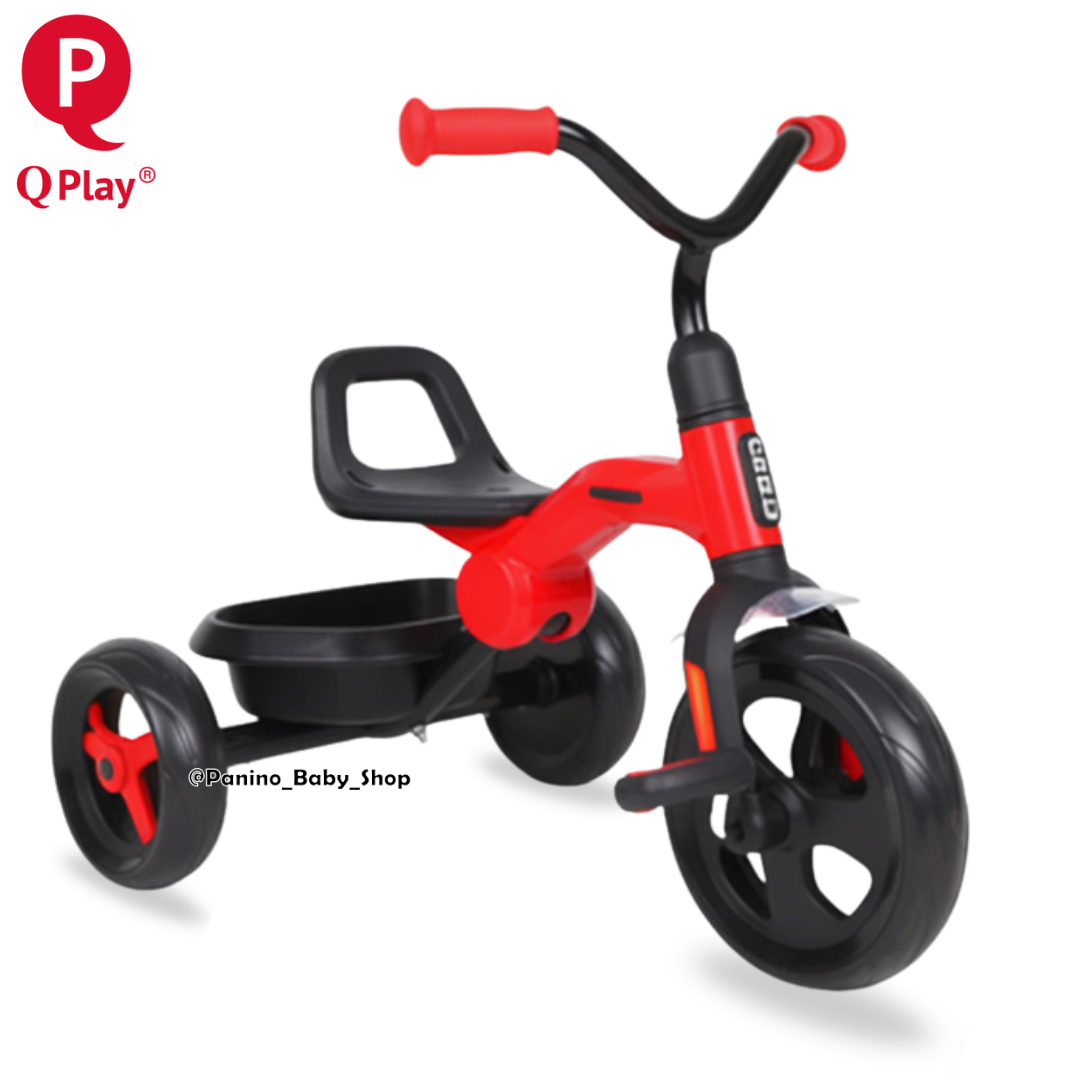 TRICICLO CHAVITO PLEGABLE Y LIVIANO -ANT- ROJO - 1