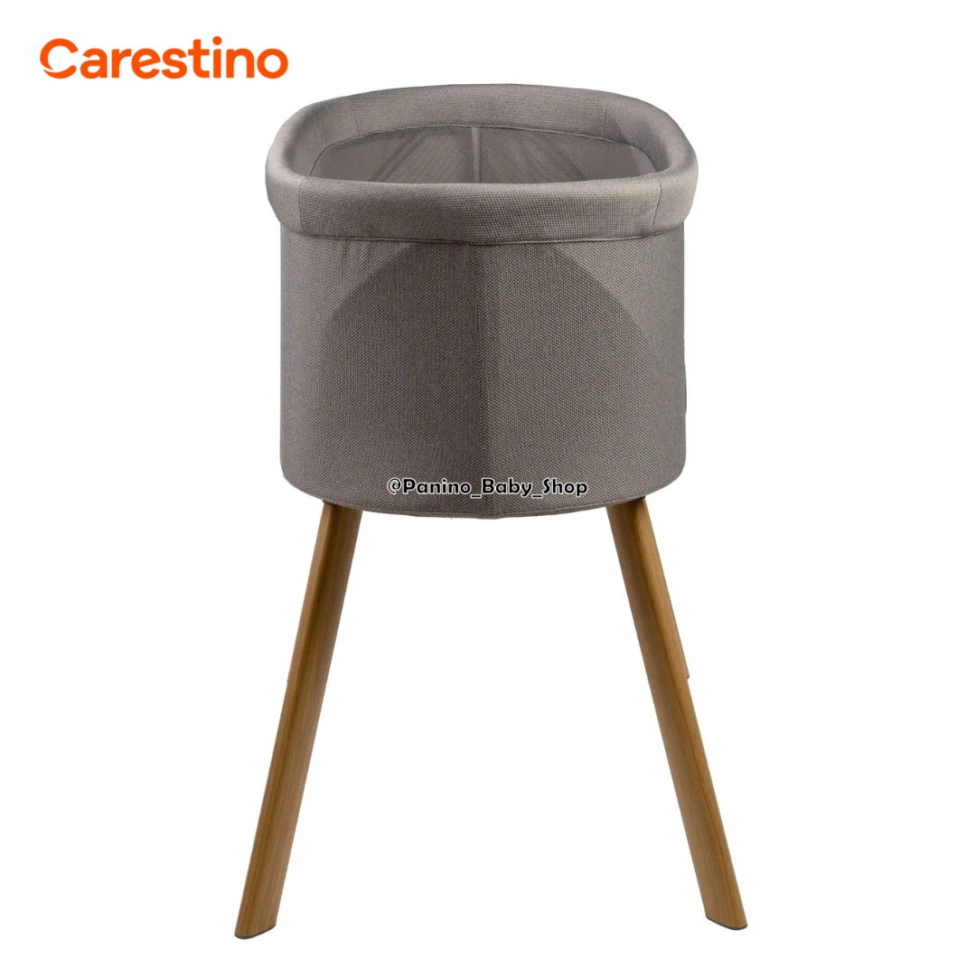 CUNA MOISÉS MECEDOR ELECTRÓNICO MUSICAL -BURDEOS- GRIS - 3
