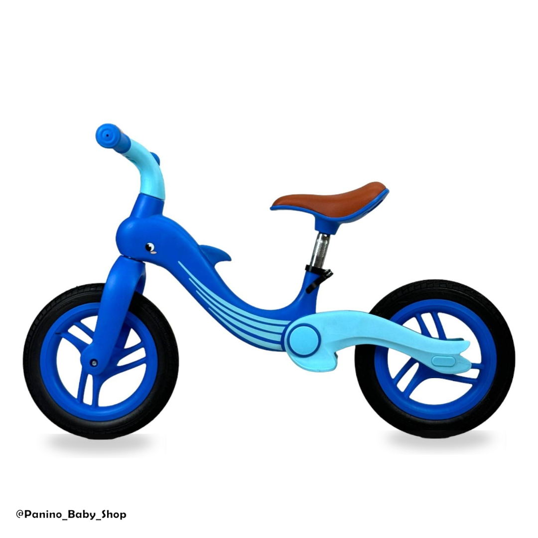 BICICLETA DE EQUILIBRIO PLEGABLE -BALLENITA- AZUL - 1