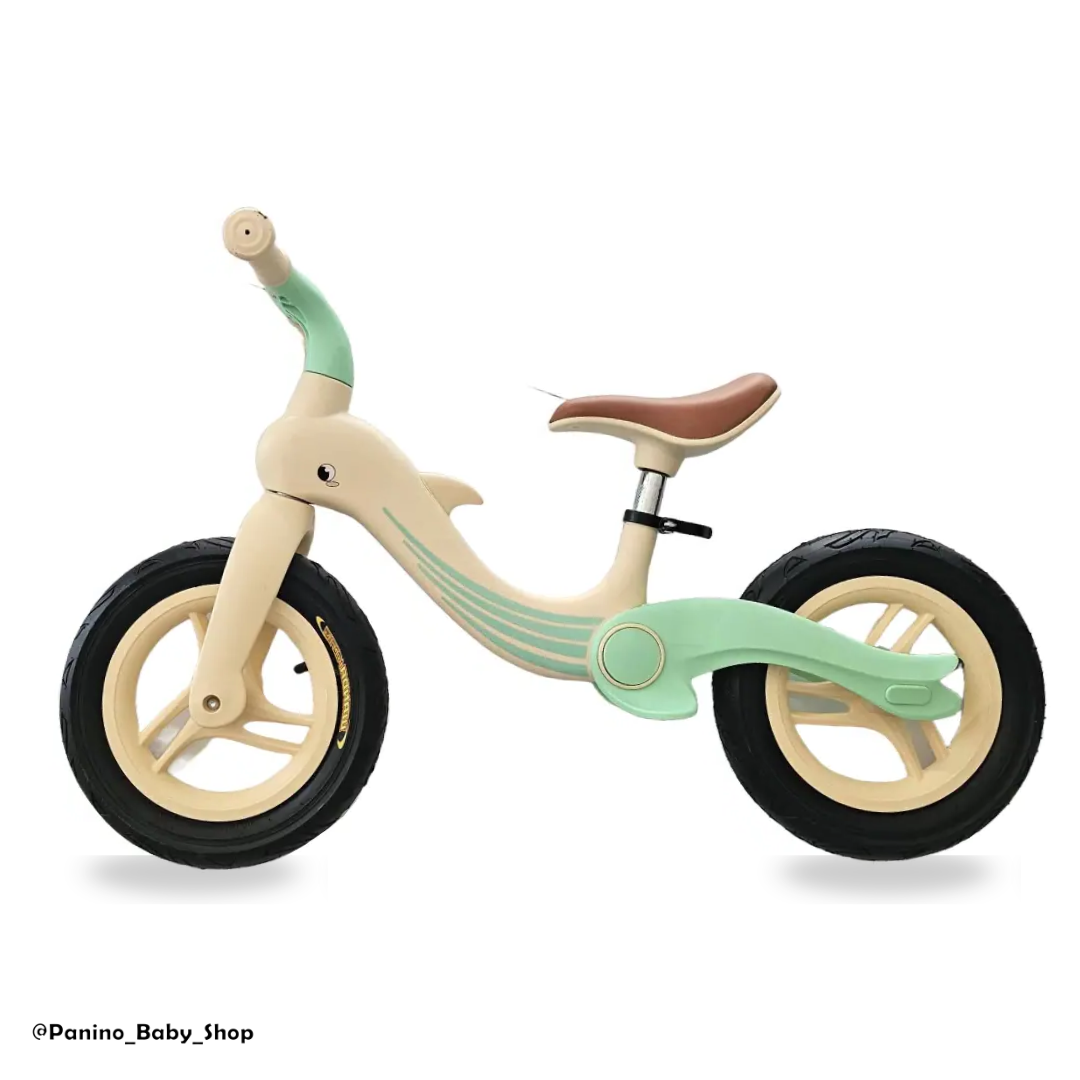BICICLETA DE EQUILIBRIO PLEGABLE -BALLENITA- BEIGE - 1